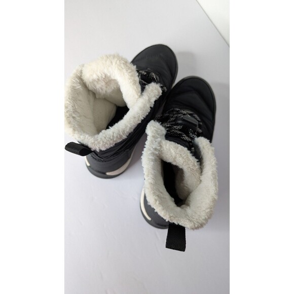 Sorel Youth Whitney II Short Lace Waterproof Boots Kids Size 3 Black - Picture 11 of 12